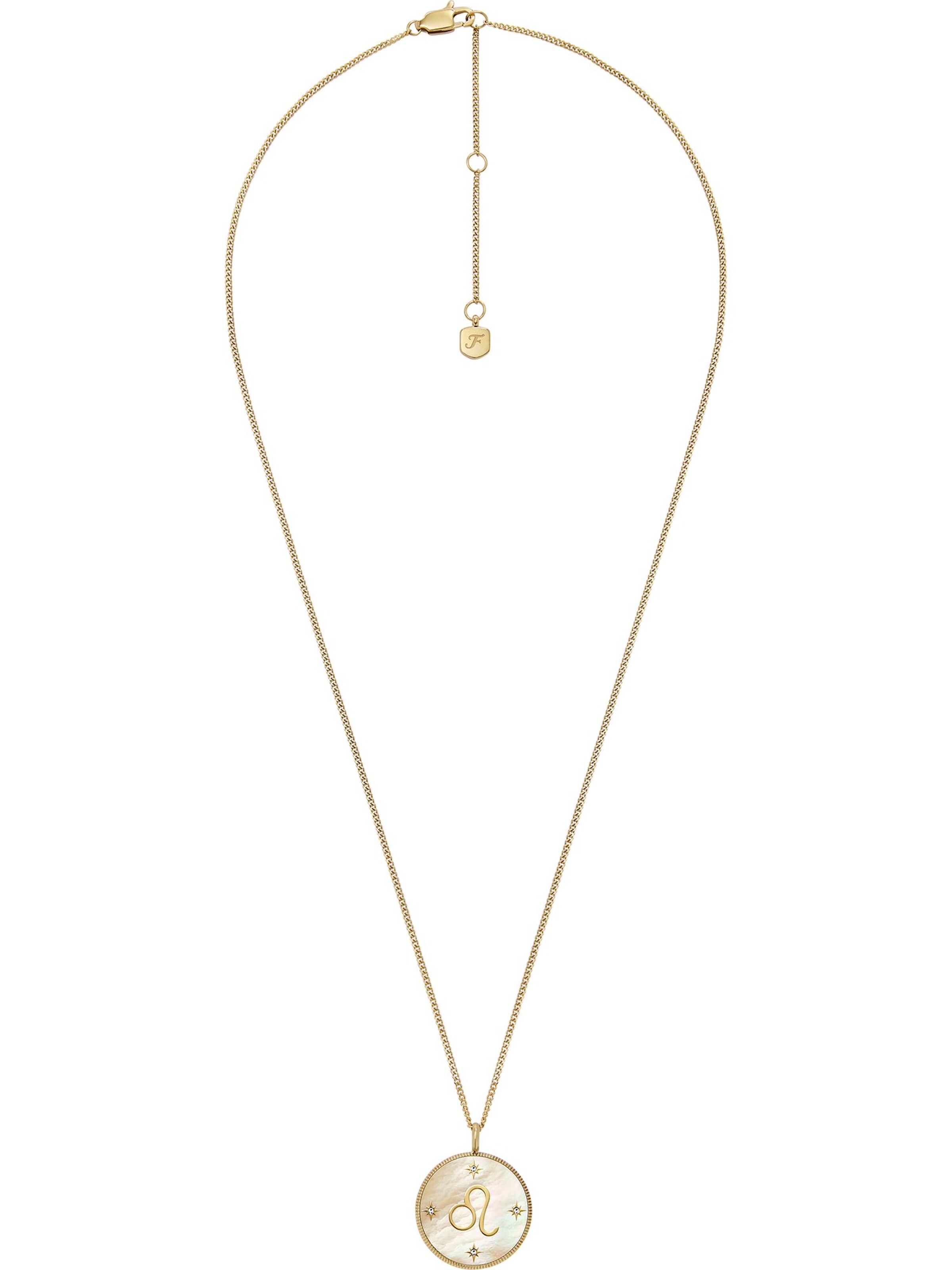 FOSSIL Kette in Beige: Vorderseite