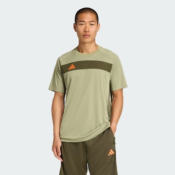 ADIDAS PERFORMANCE Performance shirt 'Tiro 25 Essentials' in Green: front