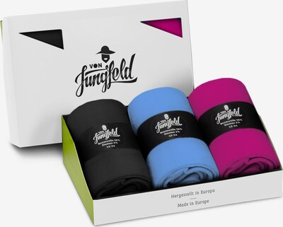 Von Jungfeld Amethyst in türkis / lila / schwarz, Produktansicht