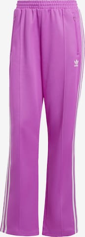 Pantalon 'Beckenbauer' ADIDAS ORIGINALS en violet : devant