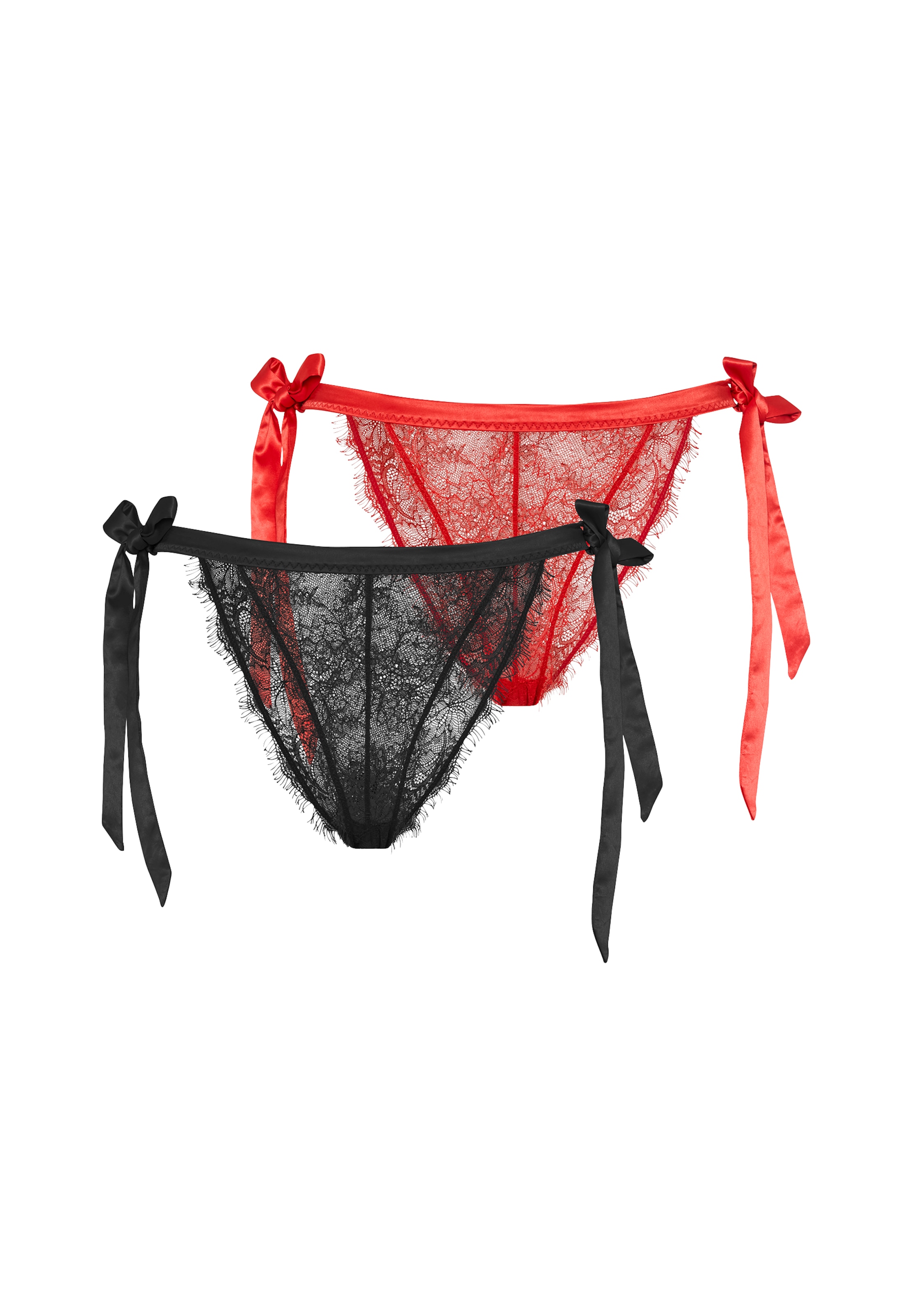 LSCN by LASCANA Slip in Rot: Vorderseite