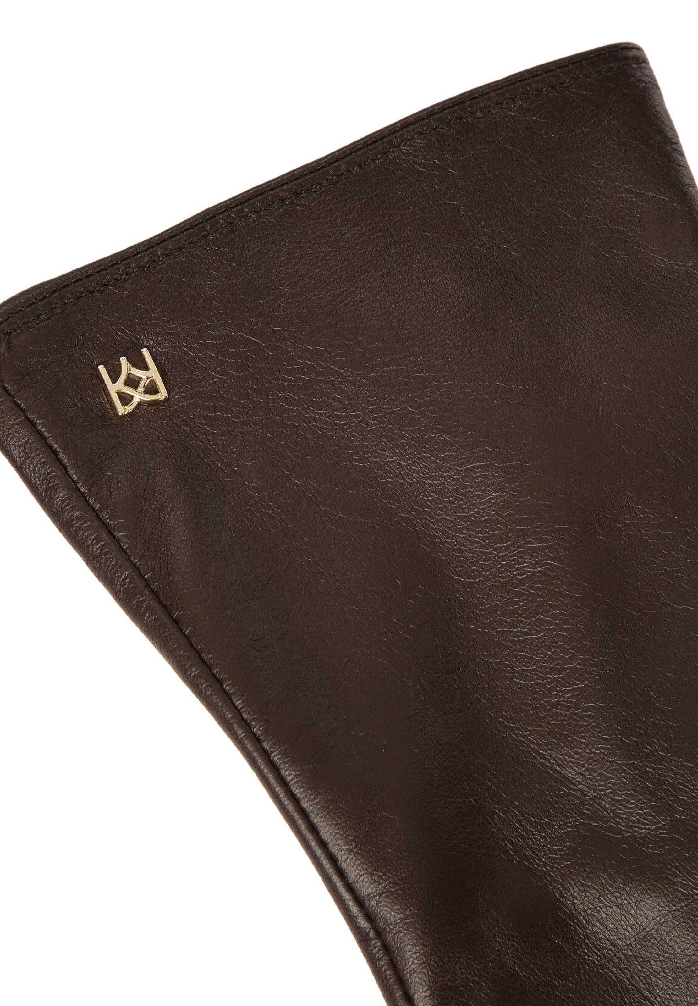 Kazar Vingerhandschoenen in Bruin