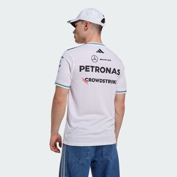 T-Shirt fonctionnel 'Mercedes - AMG Petronas Formula One Team' ADIDAS PERFORMANCE en blanc : devant