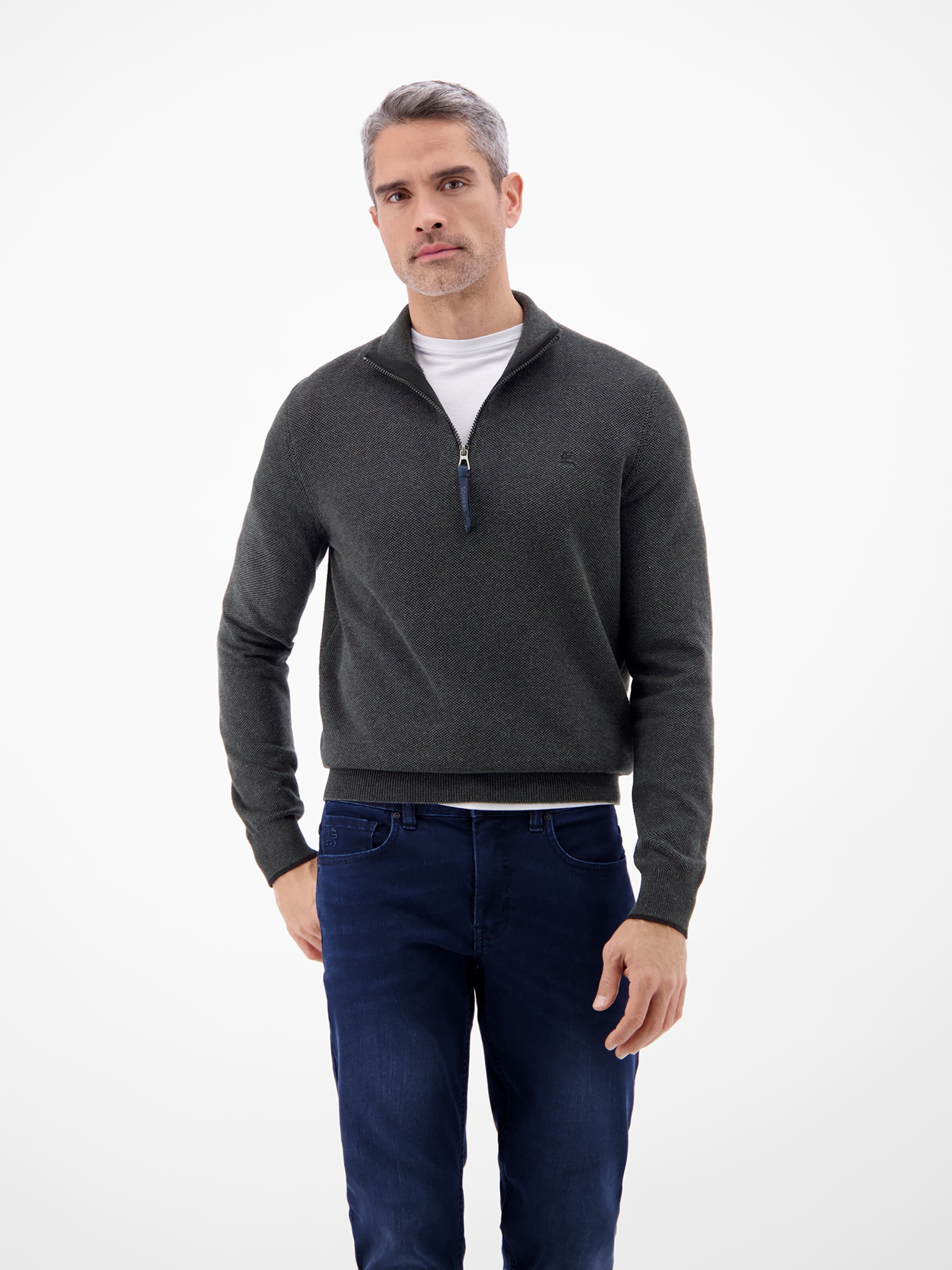 LERROS Sweater in Black: front