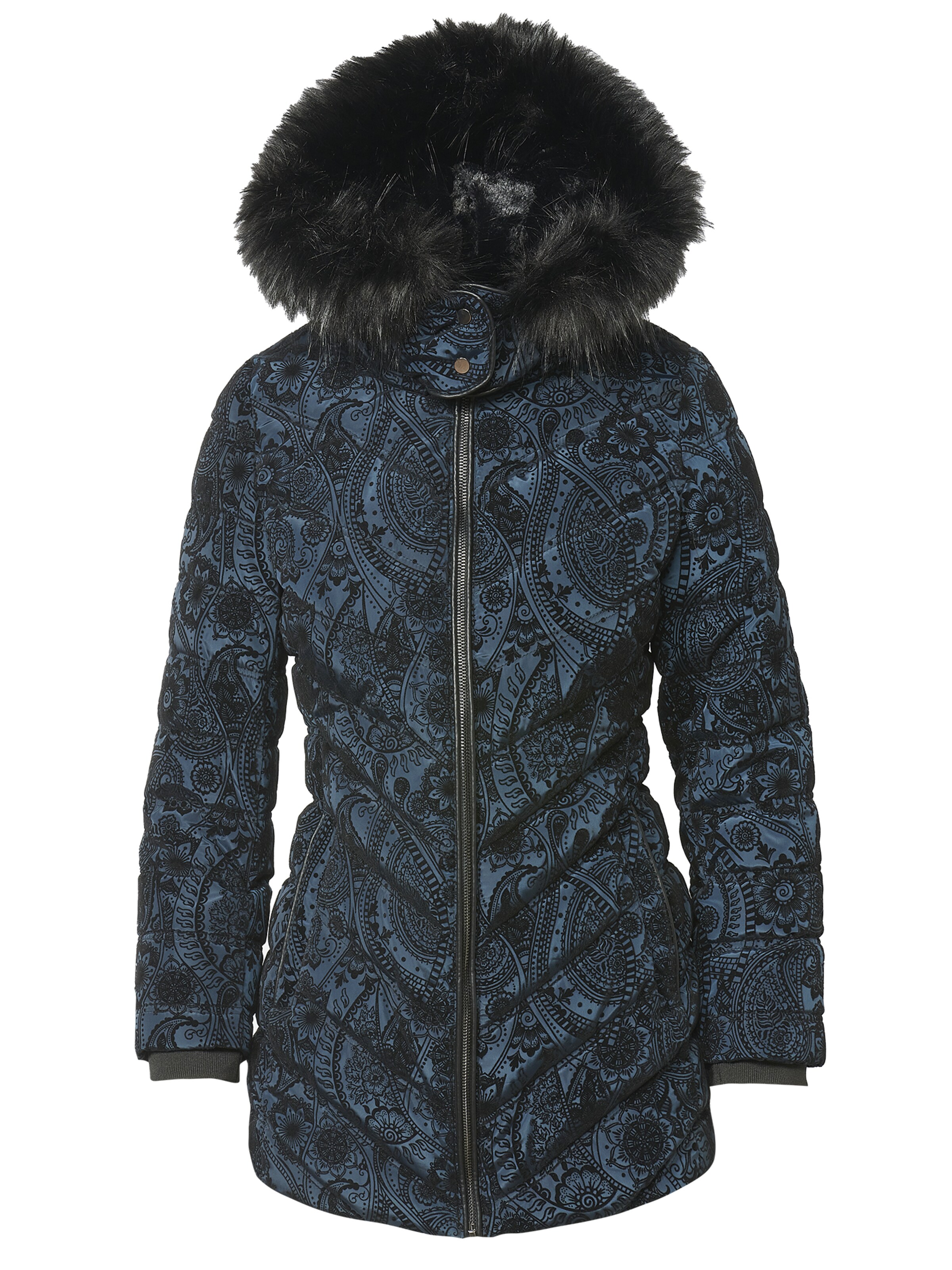 Giacca di mezza stagione di KOROSHI in blu: frontale