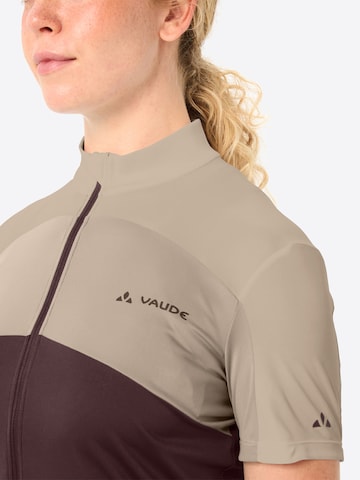 VAUDE Trikot 'Matera' in Braun