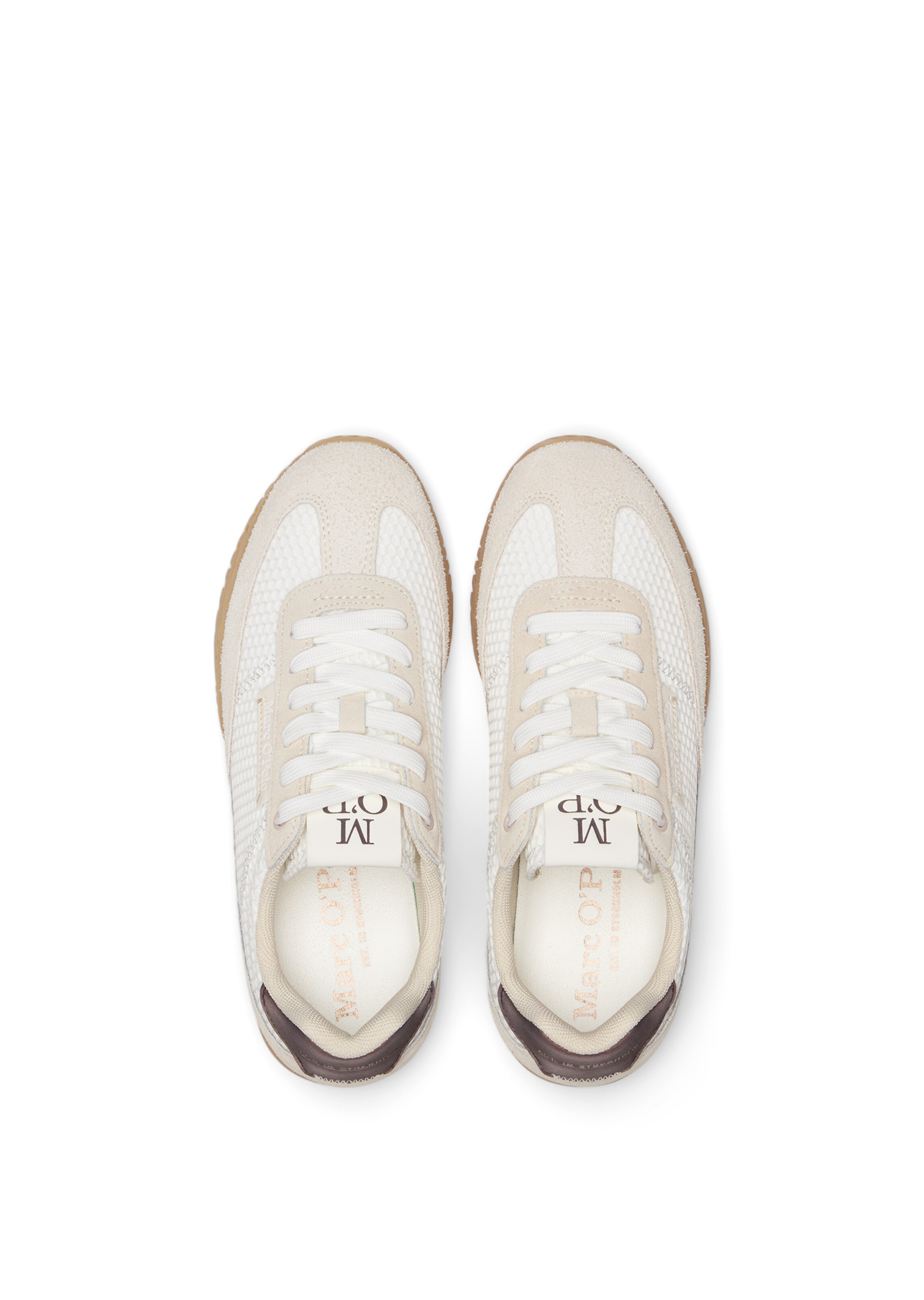 Baskets basses 'Gustafina' Marc O'Polo en beige