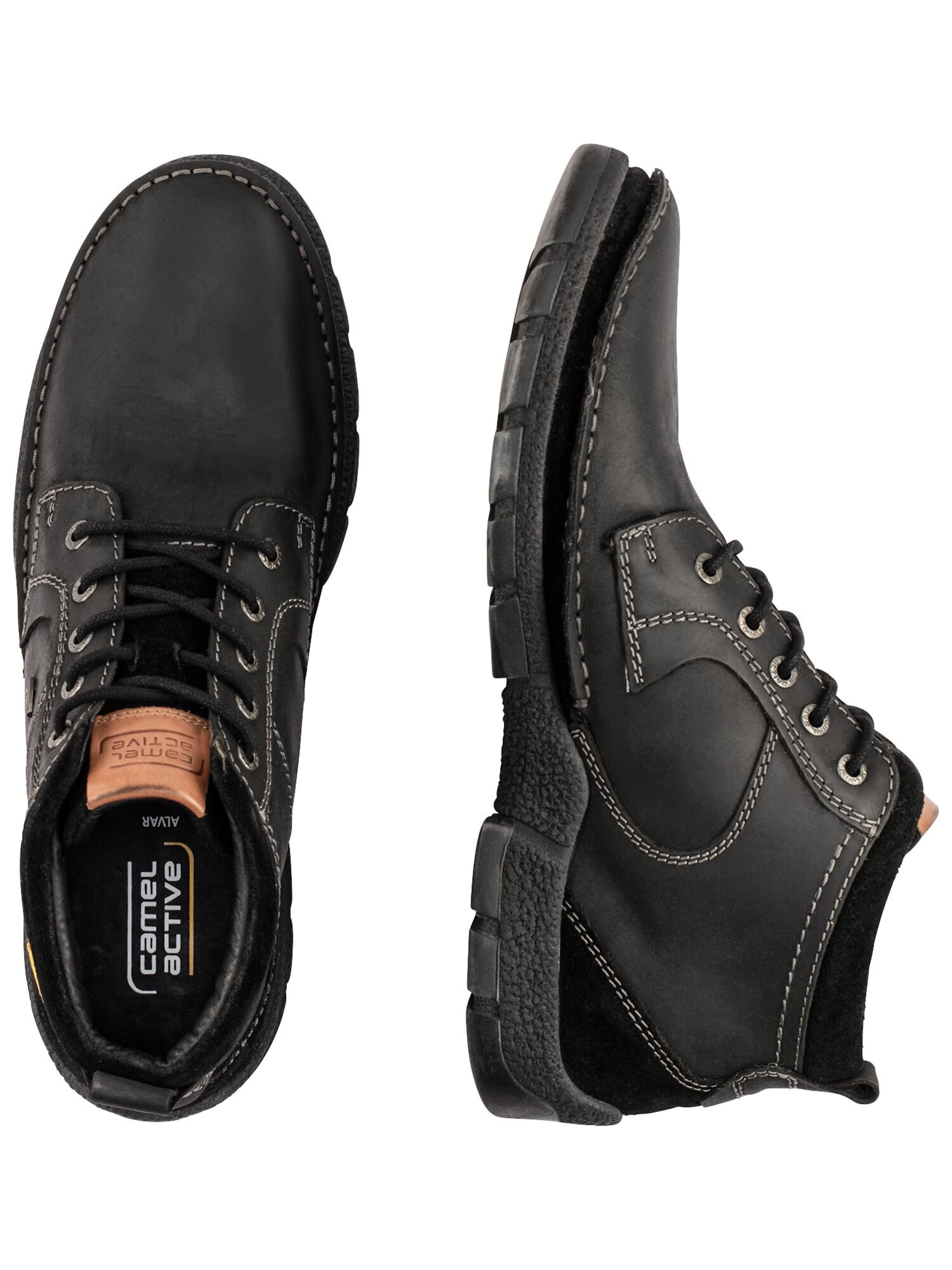 Boots stringati di CAMEL ACTIVE in nero