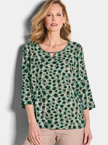 Goldner Blouse in Groen: voorkant
