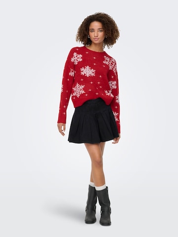 Pull-over 'XMAS ' ONLY en rouge
