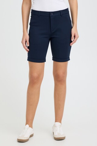 Regular Pantalon 'FRLano' Fransa en bleu : devant