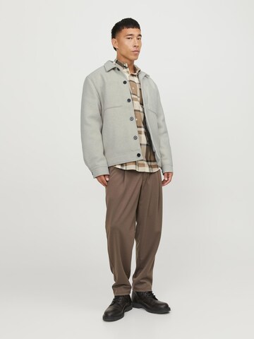 JACK & JONES Between-season jacket 'JAX' in Beige