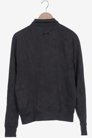 BOSS Sweatshirt & Zip-Up Hoodie in M in Grey