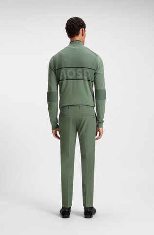 BOSS Slim fit Pants ' 10268853 01 ' in Green