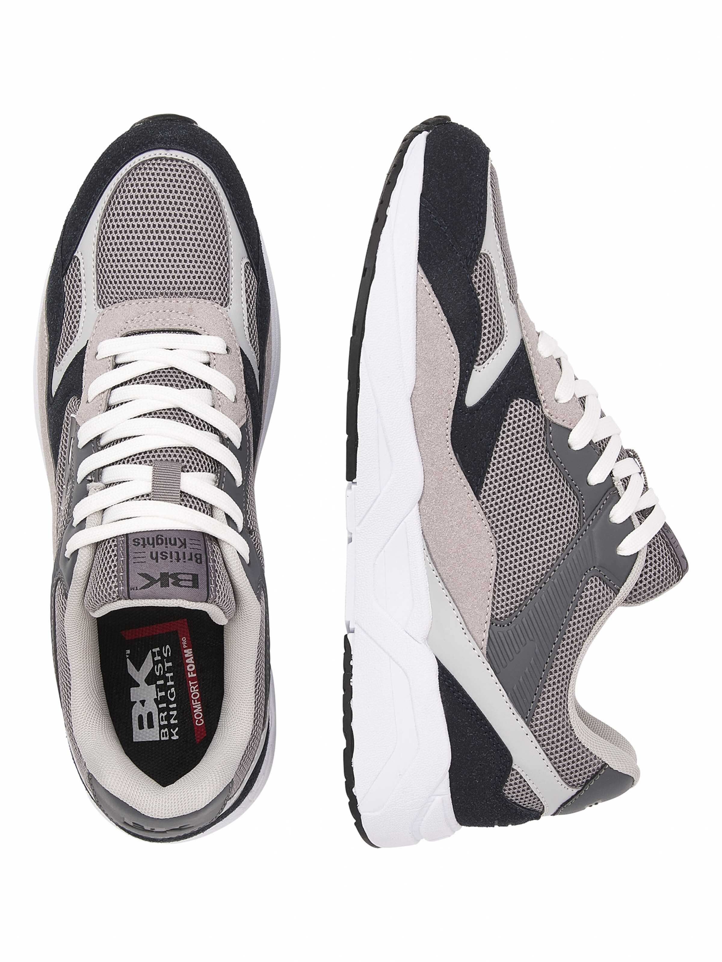 BRITISH KNIGHTS Sneaker low 'VURON' i blå: top