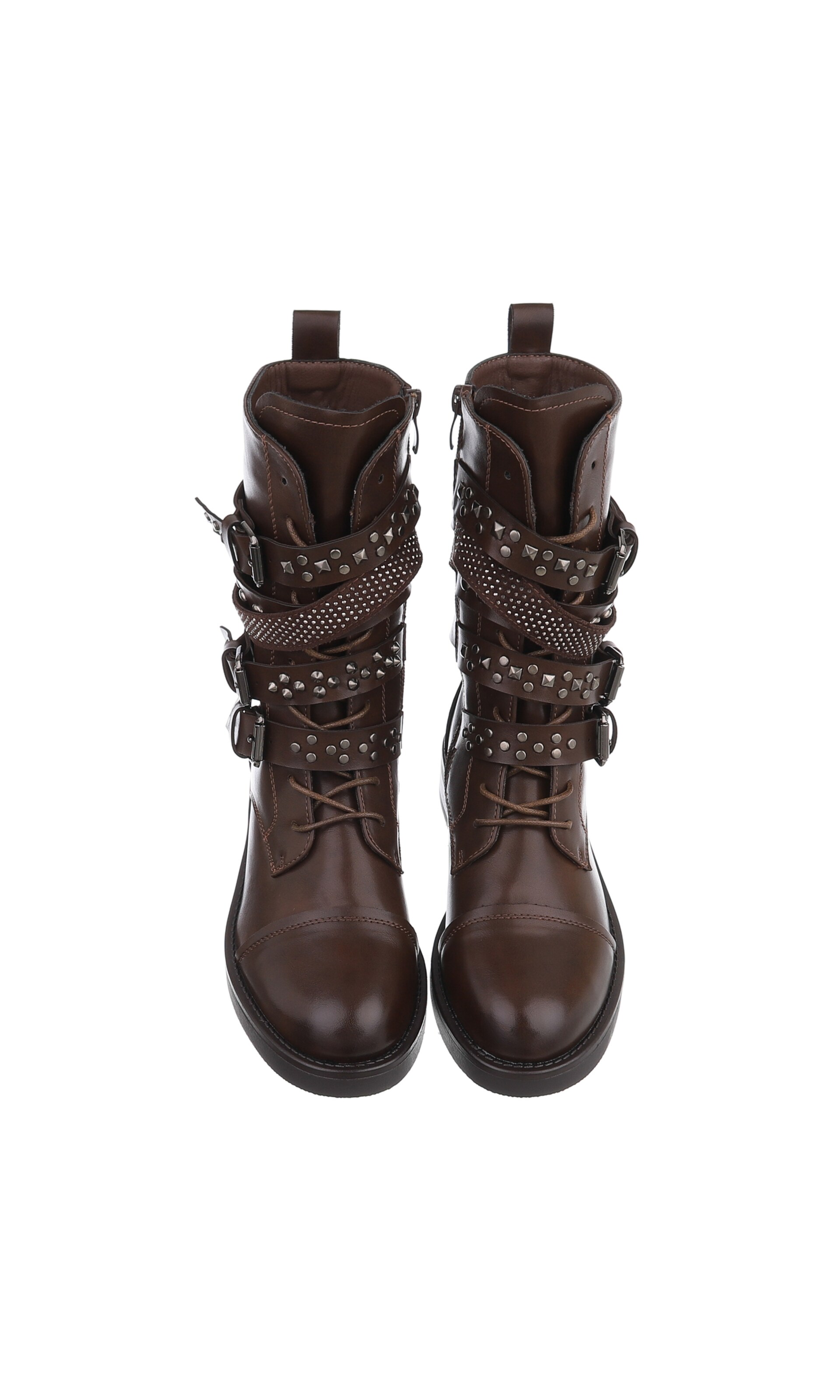 Ital-Design Stiefelette in Braun