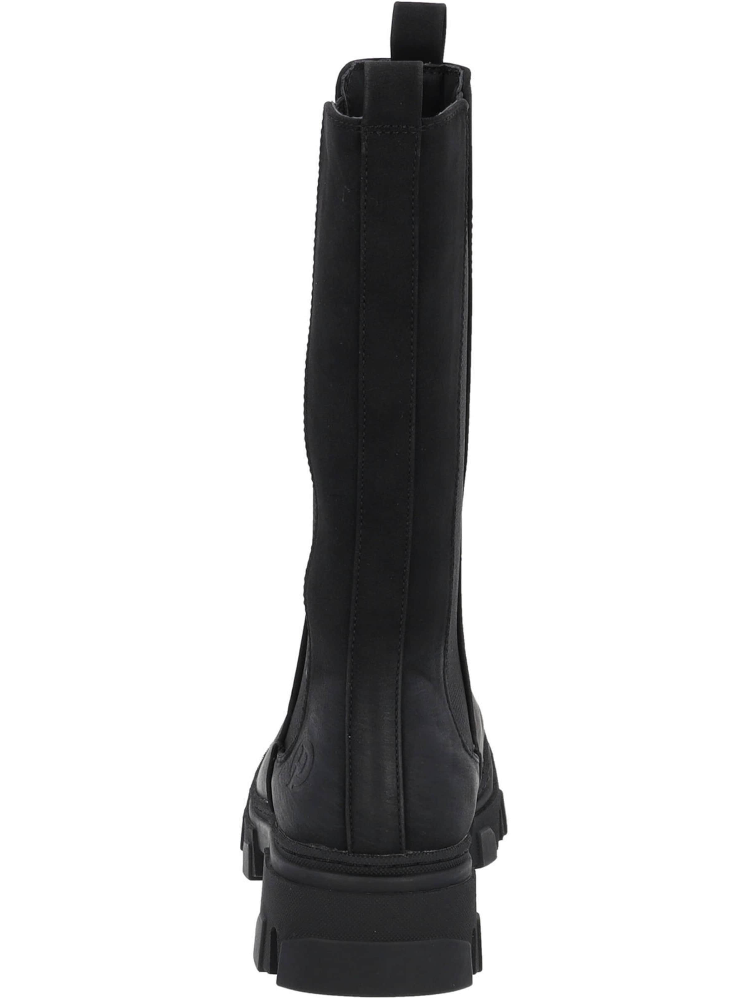 melns Palado Čelsijas zābaki 'Nikolos'