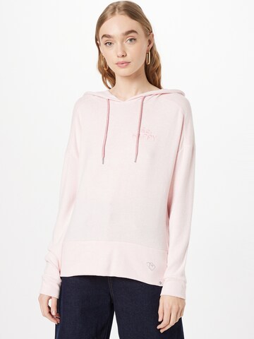 Key Largo Sweatshirt 'Life' in Pink: front