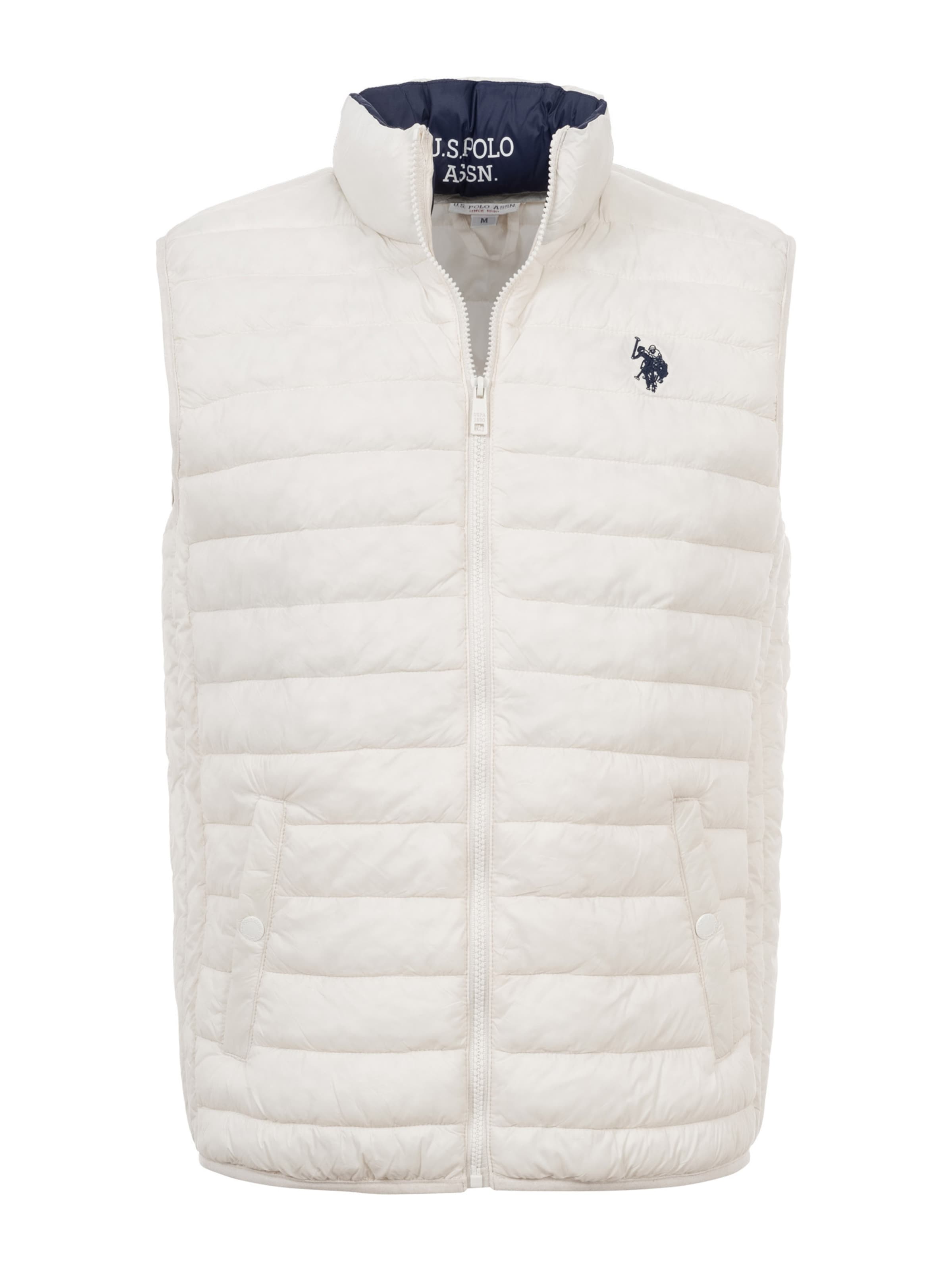U.S. POLO ASSN. Vest in White: front