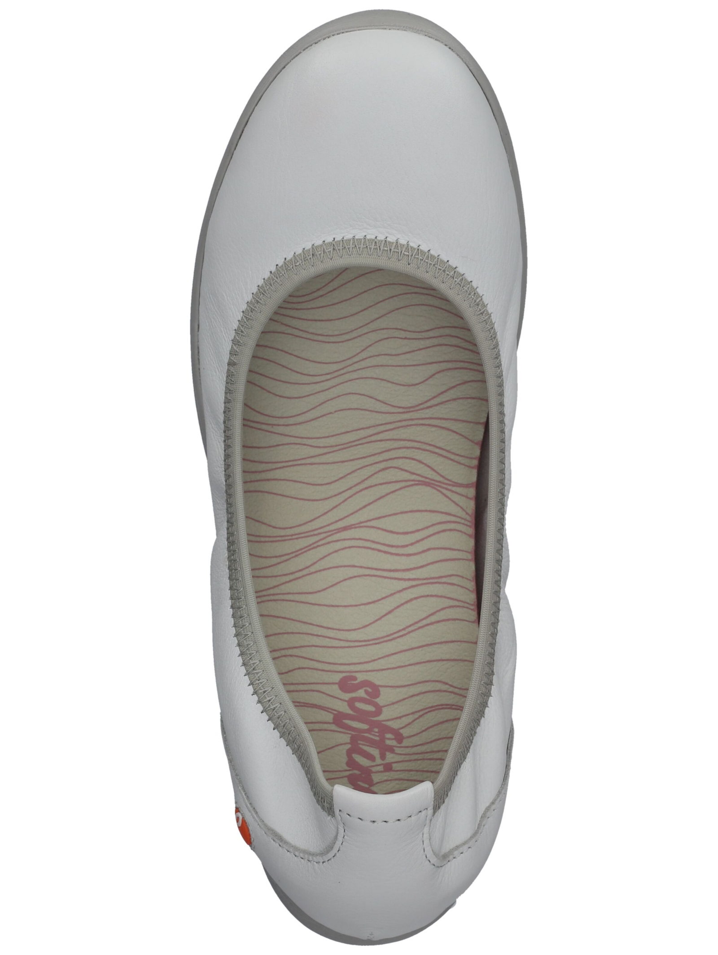 Softinos Ballerina in Weiß