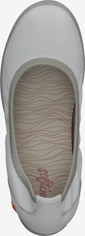 Softinos Ballet Flats in White