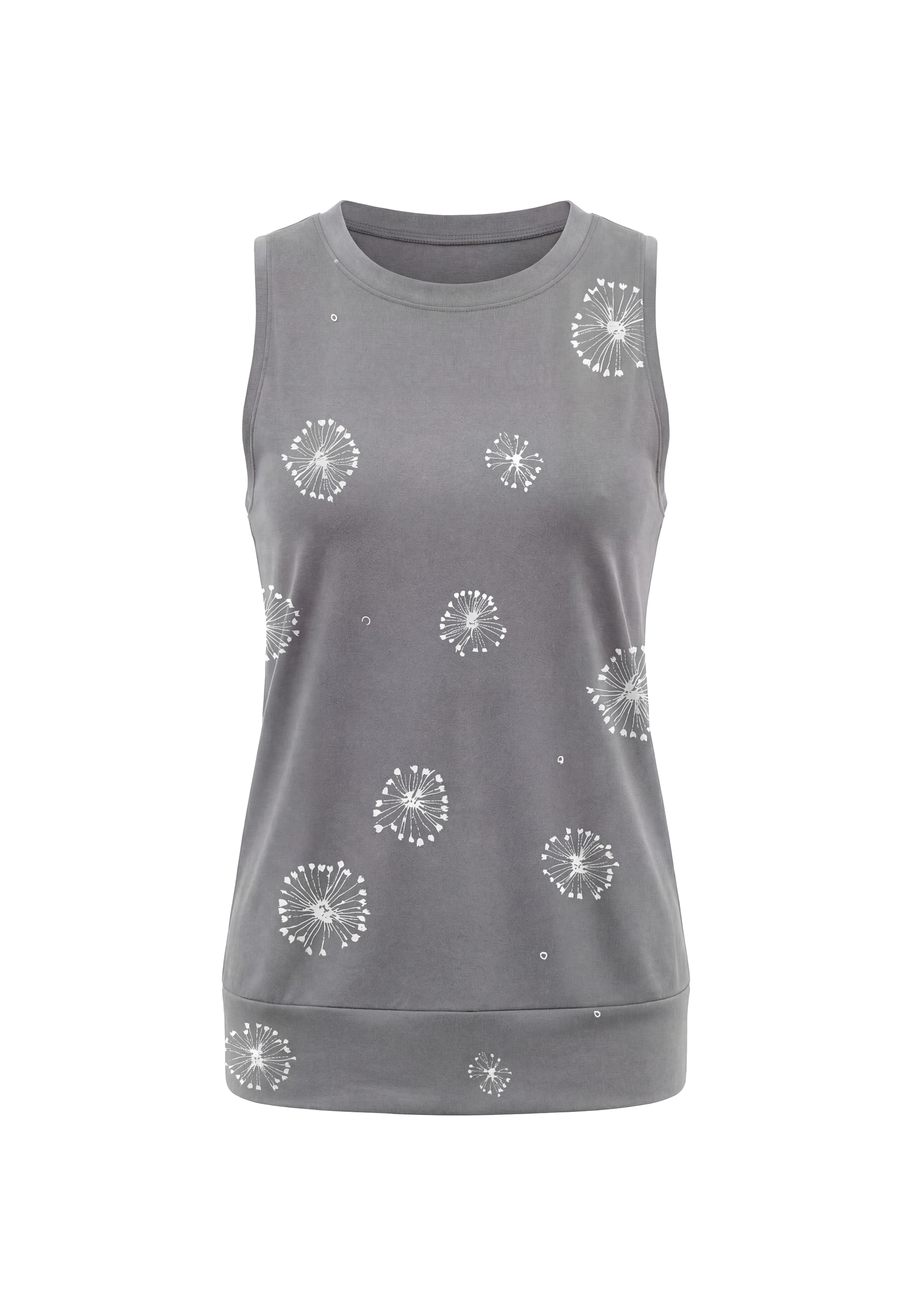usha BLACK LABEL Top in Grijs: voorkant