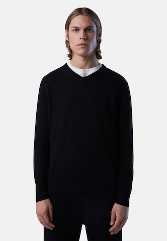 North Sails Sweater in Black: front