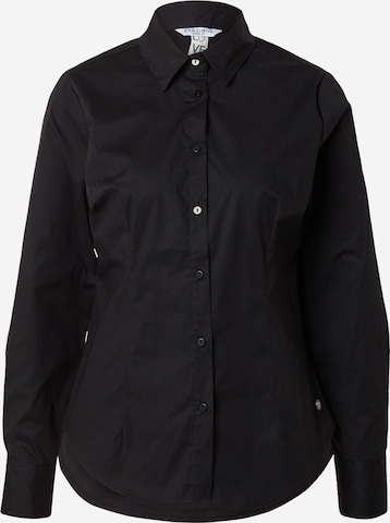 Chemisier 'He44llen' ZABAIONE en noir : devant