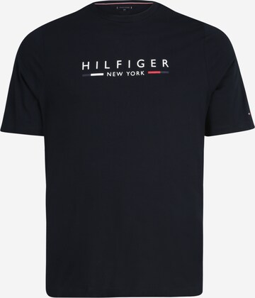 Tommy Hilfiger Big & Tall T-Shirt 'NEW YORK' in Blau: predná strana