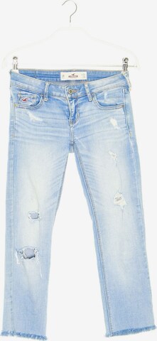 HOLLISTER Cropped Jeans 24 in Blau: predná strana