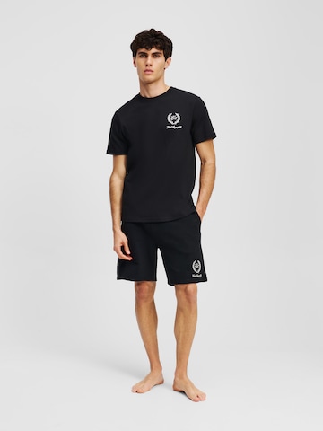 Karl Lagerfeld Shirt 'Hotel' in Black