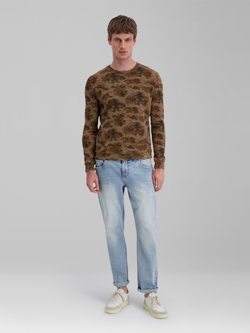 TIMEZONE Sweatshirt 'Crewneck' in Beige