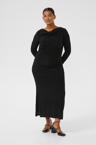 KAFFE CURVE Dress 'Zarina' in Black: front