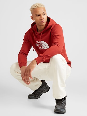 Sweat-shirt 'Drew Peak' THE NORTH FACE en rouge