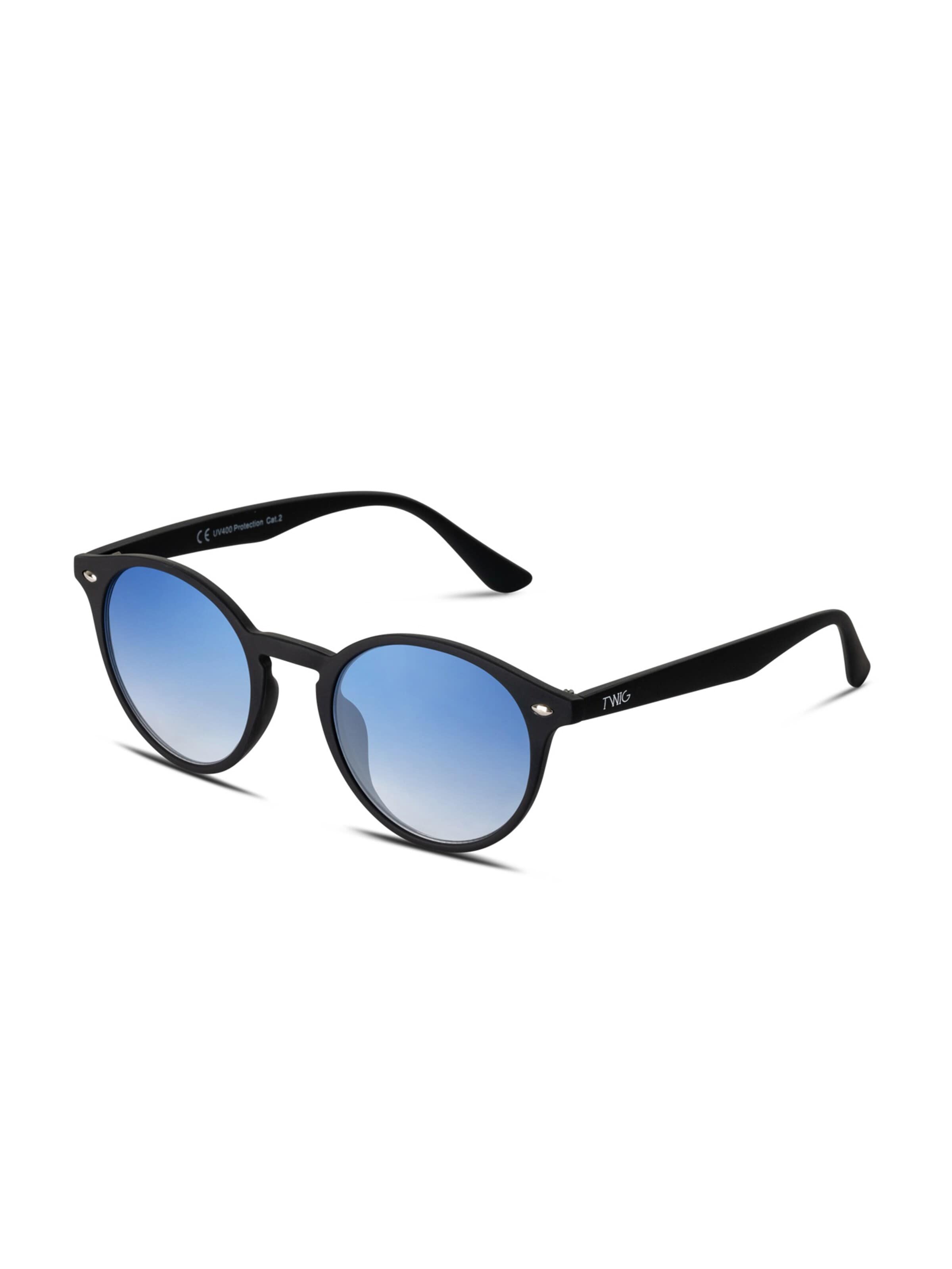 TWIG Concept Milano Okulary przeciwsłoneczne 'Pollock' w kolorze niebieski: przód