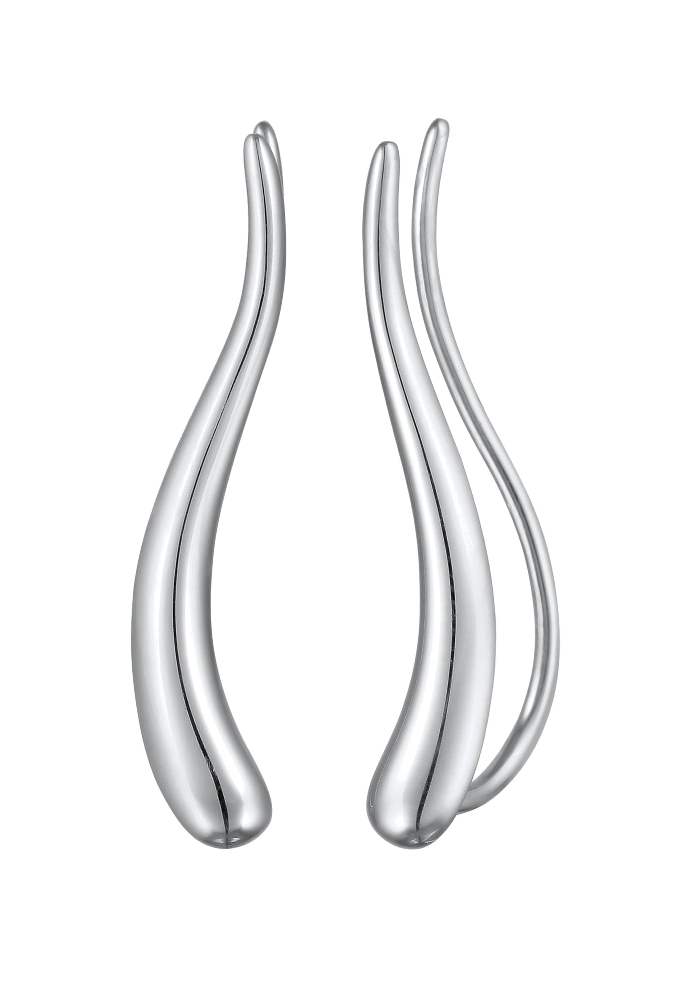 ELLI Earrings in Silver: front