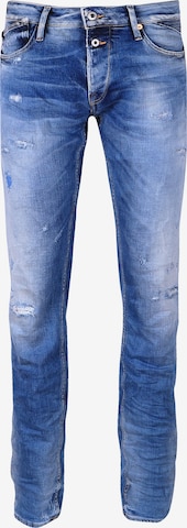 Le Temps Des Cerises Regular Jeans '700/11' in Blauw: voorkant