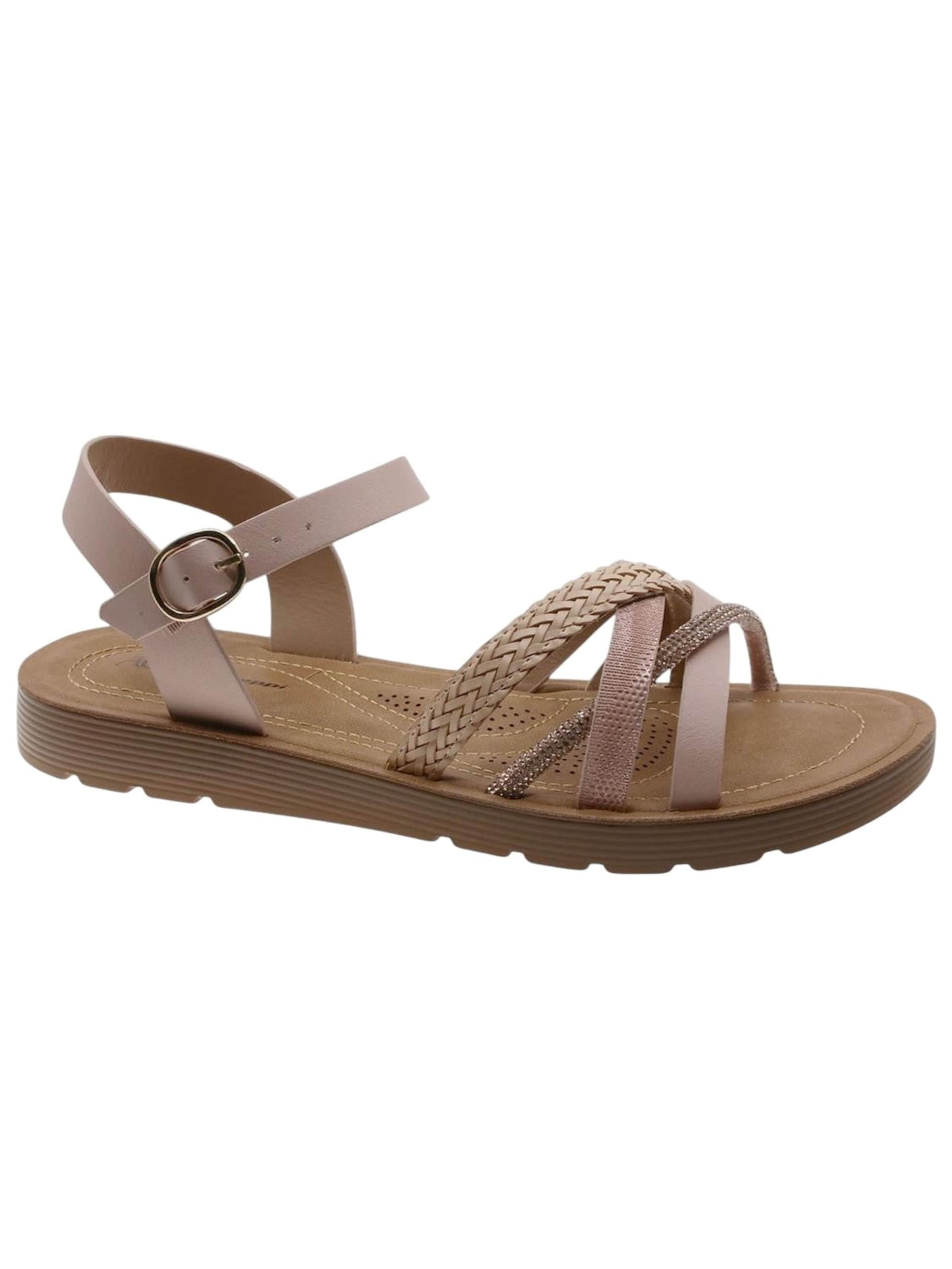 Beppi Sandale 'Casual Sandal'‌‌‌ in Pink: Vorderseite