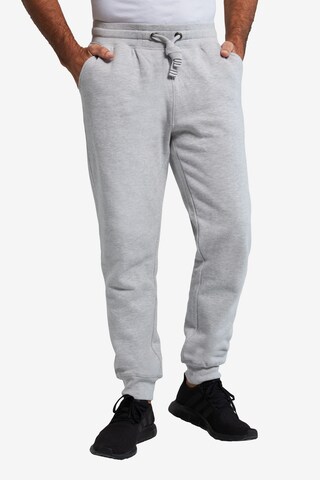 JAY-PI Tapered Pants in Grey: front