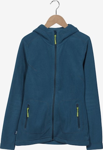 me°ru' Sweatshirt & Zip-Up Hoodie in XS in Blue: front