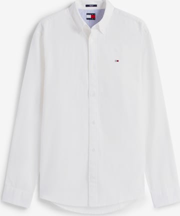 Regular fit Cămașă de la Tommy Jeans pe alb: față