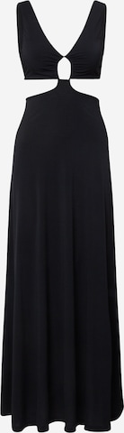 VIERVIER Letní šaty 'Jana' – černá: přední strana