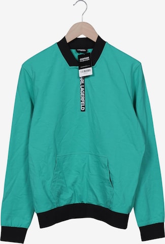 Karl Lagerfeld Sweater M in Grün: Vorderseite