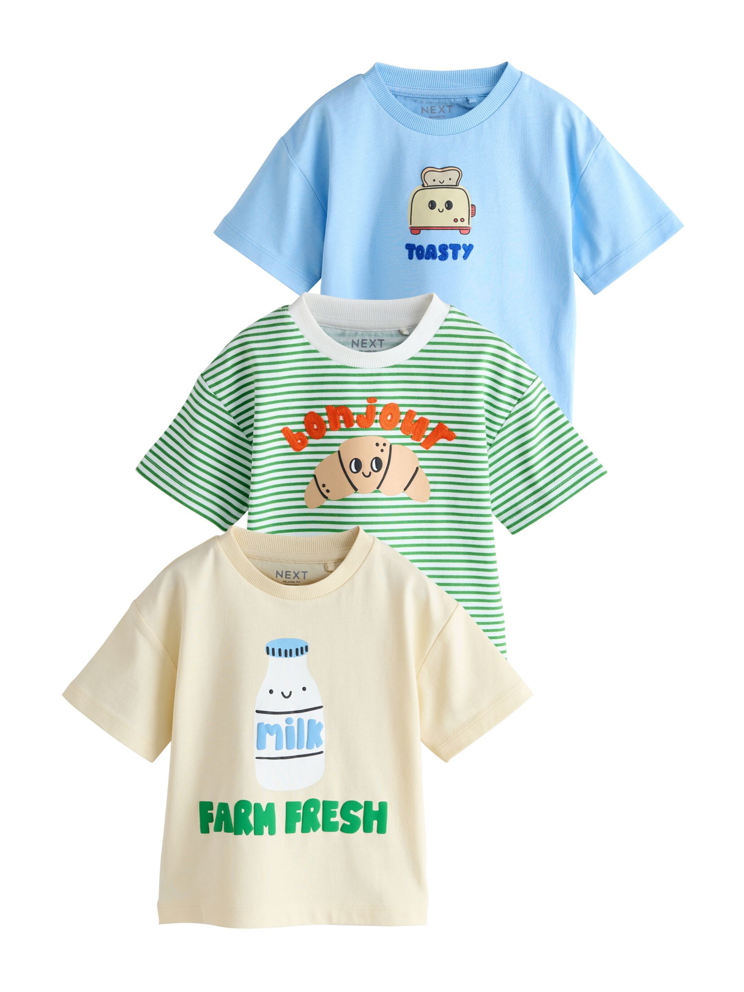 Next T-Shirt in Beige: Vorderseite