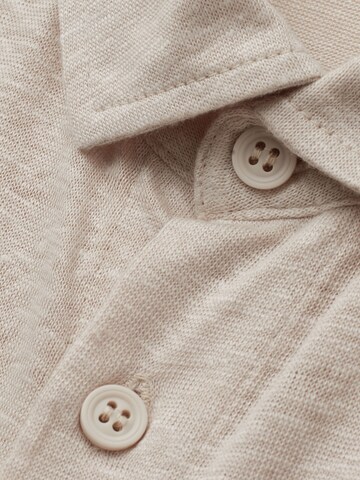 IUMAN Intimissimi Regular fit Button Up Shirt in Beige