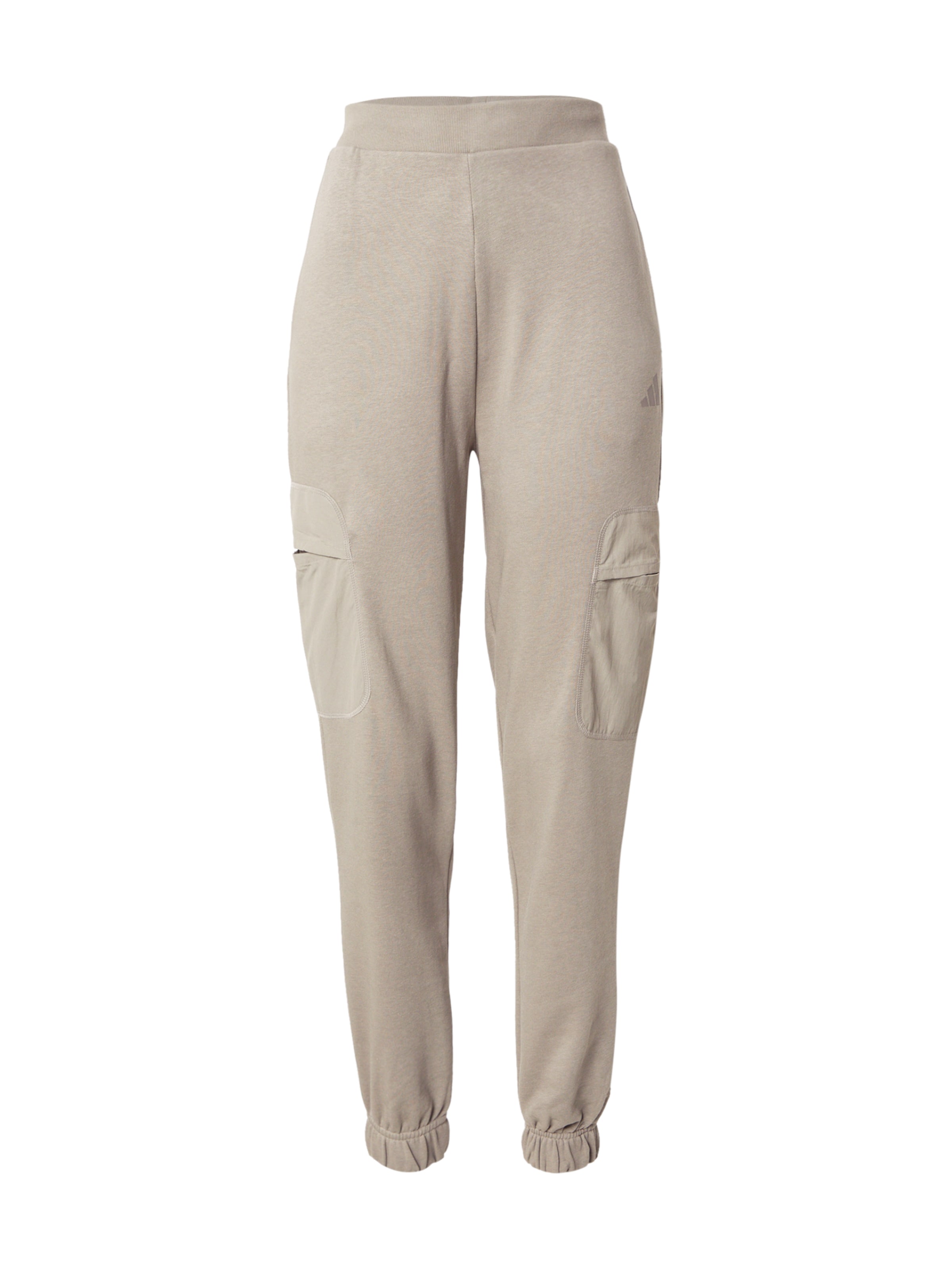 ADIDAS SPORTSWEAR - Tapered Pantalón deportivo en gris: frente