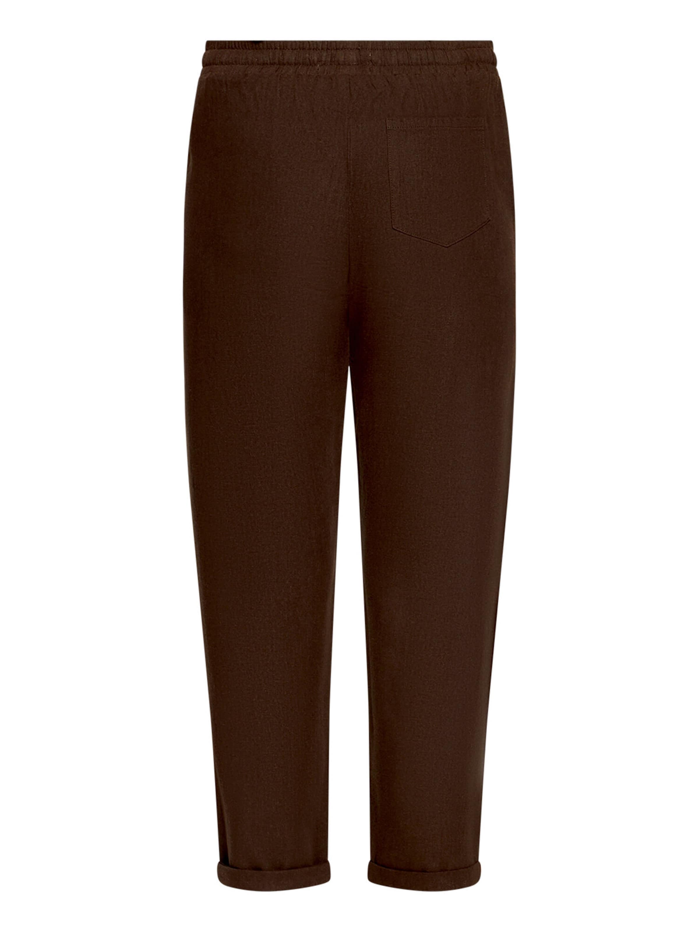 Cartoon Loosefit Hose in Braun