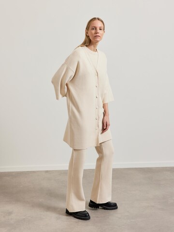 évasé Pantalon 'HELI' SELECTED en beige