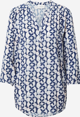 Cartoon Blouse in Blauw: voorkant