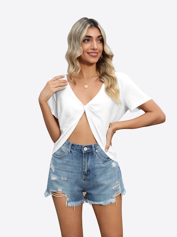 Imily Bela Shirts i hvid: forside